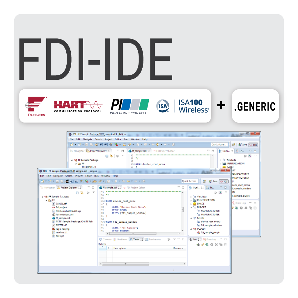 FDI Device Package Integrated Development Environment - All Protocols Bundle