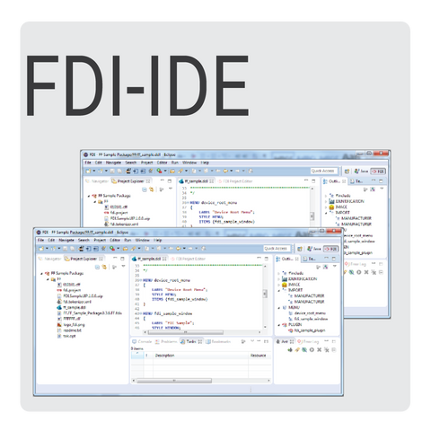 FDI Device Package Integrated Development Environment - Single Protocol