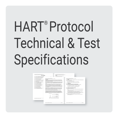 HART Protocol Technical & Test Specifications