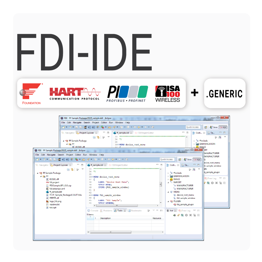 FDI Device Package Integrated Development Environment - All Protocols Bundle